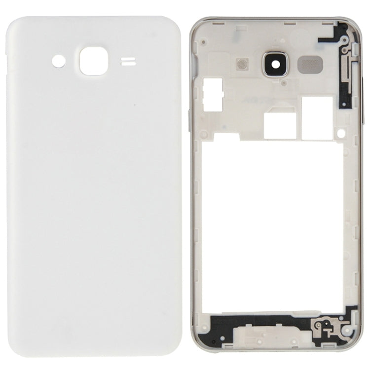 For Galaxy J7 Full Housing Cover (Middle Frame Bezel + Battery Back Cover) (White) - free shipping - PMc TechLife - Order now!