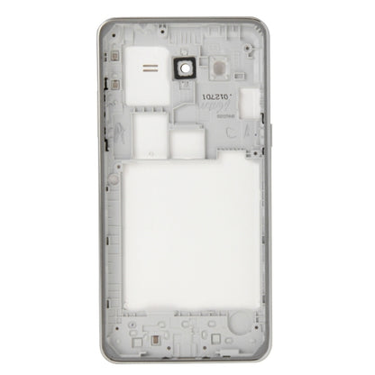 For Galaxy Grand Prime / G530 Dual SIM Card Version Full Housing Cover (Middle Frame Bezel + Battery Back Cover) + Home Button (White) - Back Cover by PMC Jewellery | Online Shopping South Africa | PMC Jewellery | Buy Now Pay Later Mobicred