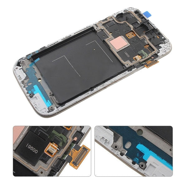 Original LCD Display + Touch Panel with Frame for Galaxy S4 CDMA / i545(White) - free shipping - PMc TechLife - Order now!
