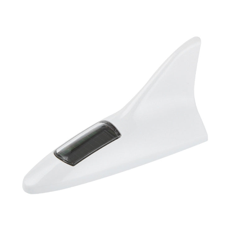 Solar Shark Fin High-positioned Alarm Light(White) - Warning Lights by PMC Jewellery | Online Shopping South Africa | PMC Jewellery | Buy Now Pay Later Mobicred