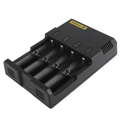 Universal Lithium Battery Charger for 26650 / 22650 / 18650 / 17670 / 18490 / 17500 / 17335 / 16340 / 14500 / 10440 (100V - 240V)(Black) - Charger & Converter by PMC Jewellery | Online Shopping South Africa | PMC Jewellery | Buy Now Pay Later Mobicred