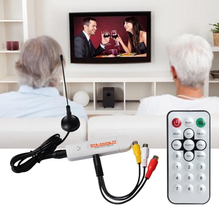USB Analog TV Stick, Watch Analog TV On Your PC, With AV IN, Suitable for Global - Android TV Sticks by PMC TechLife | Online Shopping South Africa | PMC TechLife | Buy Now Pay Later Mobicred