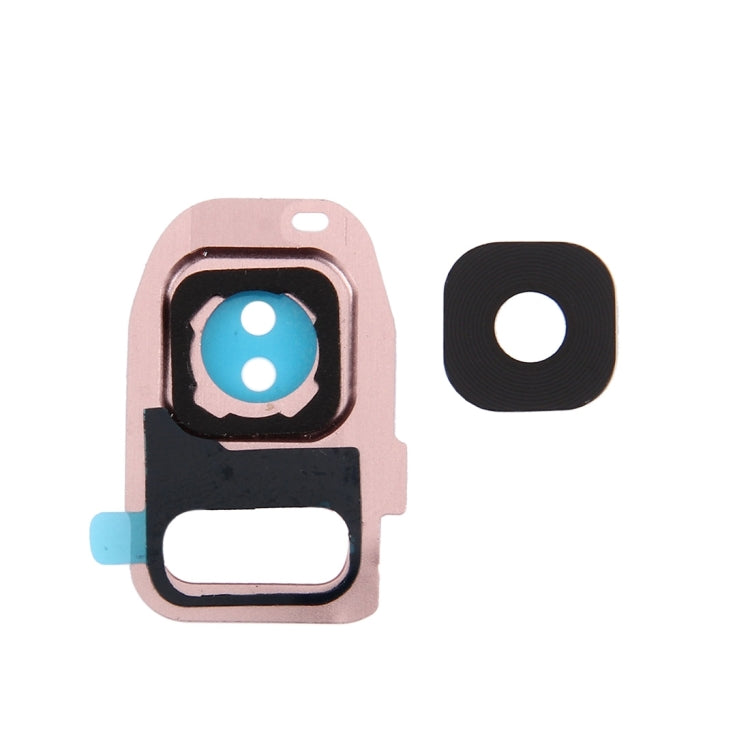 For Galaxy S7 / G930 10pcs Rear Camera Lens Cover + Flashlight Bracker (Rose Gold) - free shipping - PMc TechLife - Order now!