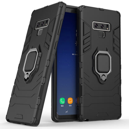 PC + TPU Shockproof Protective Case with Magnetic Ring Holder For Galaxy Note9(Black) - Galaxy Phone Cases by PMC Jewellery | Online Shopping South Africa | PMC Jewellery