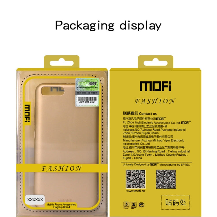 MOFI Frosted PC Ultra-thin Full Coverage Case for Galaxy A30 (Gold) - Galaxy Phone Cases by MOFI | Online Shopping South Africa | PMC TechLife | Buy Now Pay Later Mobicred