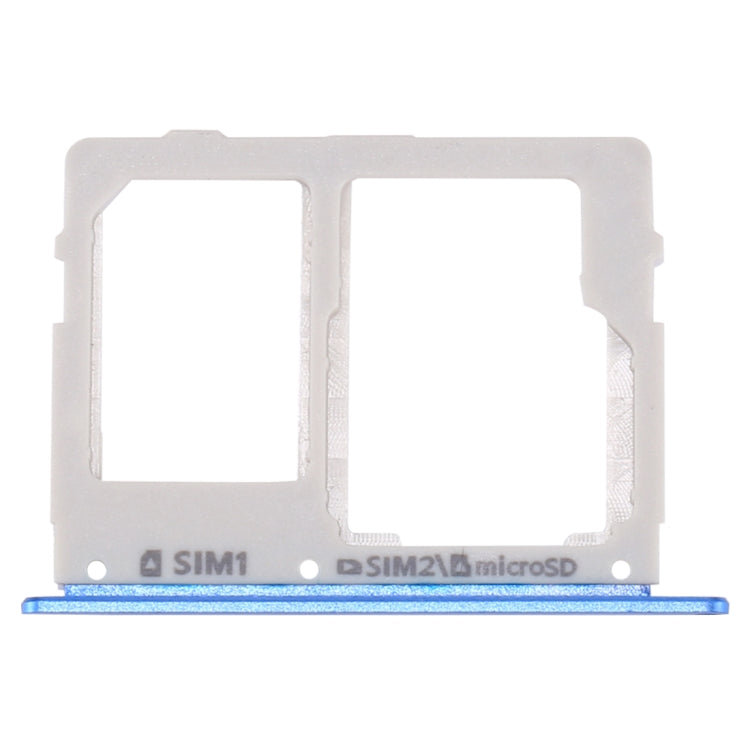 For Galaxy C7 Pro / C7010 & C5 Pro / C5010 SIM Card Tray + SIM / Micro SD Card Tray (Blue) - Card Tray by PMc TechLife | Online Shopping South Africa | PMc TechLife | Buy Now Pay Later Mobicred