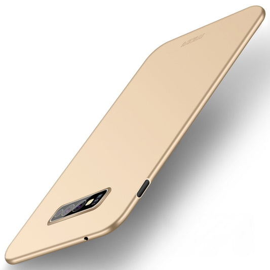 MOFI Frosted PC Ultra-thin Full Coverage Case for Galaxy S10e(Gold) - Galaxy Phone Cases by MOFI | Online Shopping South Africa | PMC Jewellery
