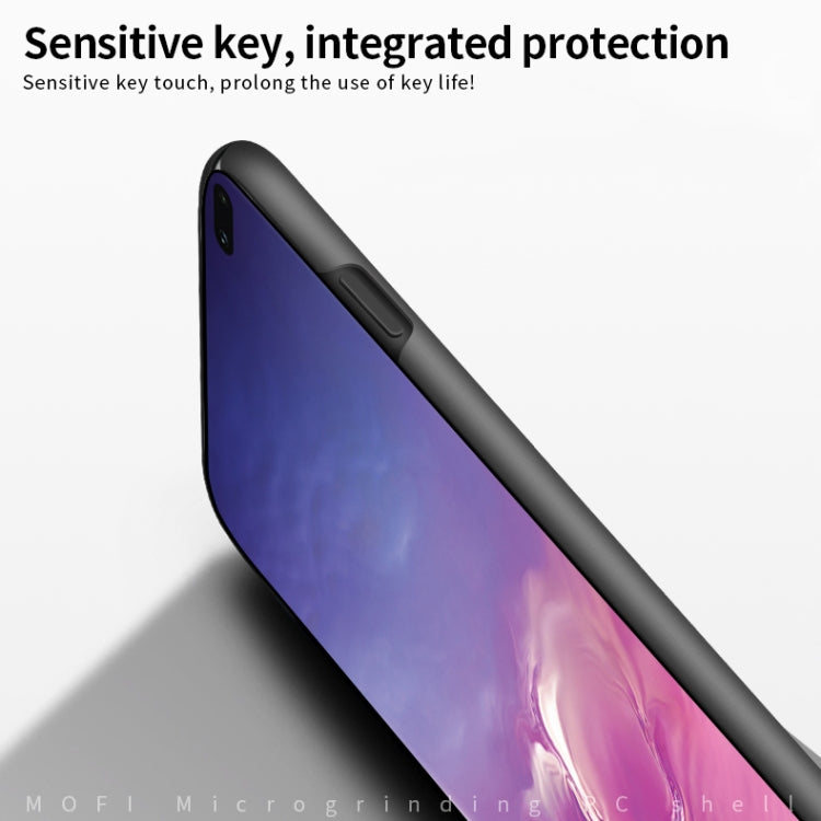 MOFI Frosted PC Ultra-thin Full Coverage Case for Galaxy S10 (Black) - Galaxy Phone Cases by MOFI | Online Shopping South Africa | PMC Jewellery