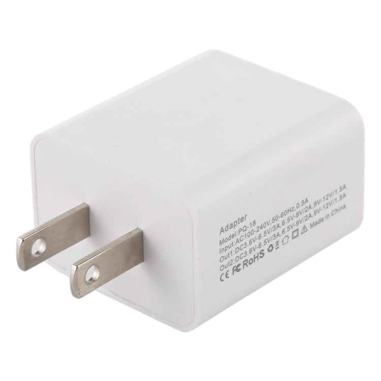 18W Power Adapter Plug Adapter US Plug - free shipping - PMC TechLife - Order now!