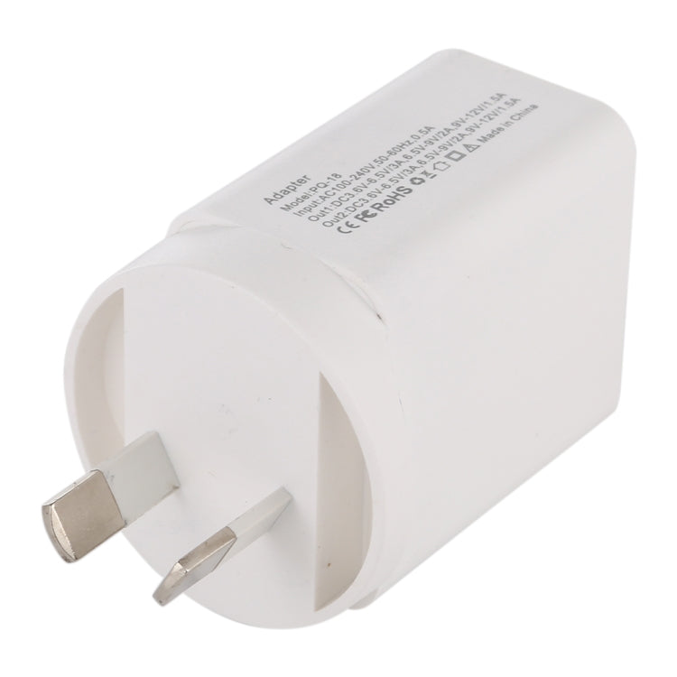 18W Power Adapter Plug Adapter AU Plug - Plug Adaptor by PMC Jewellery | Online Shopping South Africa | PMC Jewellery | Buy Now Pay Later Mobicred