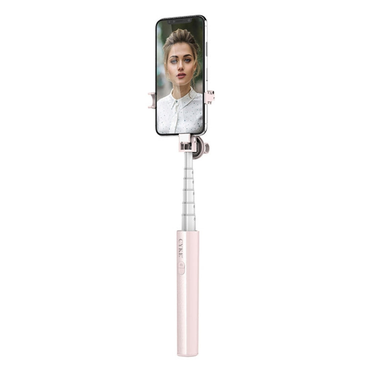 CYKE P9 Universal Stretchable Hidden One-piece Wireless Bluetooth Selfie Stick(Pink) - free shipping - PMC TechLife - Order now!