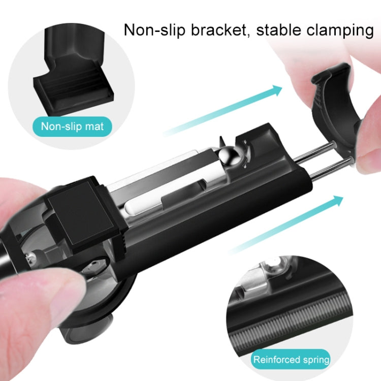 CYKE P9 Universal Stretchable Hidden One-piece Wireless Bluetooth Selfie Stick(Pink) - free shipping - PMC TechLife - Order now!