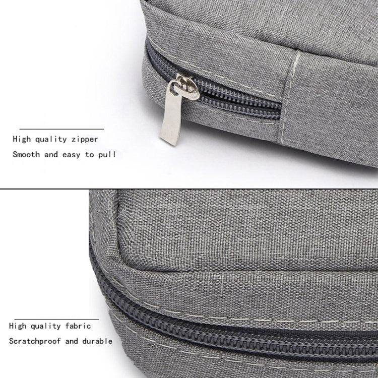 Multi-functional Headphone Charger Data Cable Storage Bag Power Pack, Size: L, 23 x 11.5 x 5.5cm(Black) - Other by PMC TechLife | Online Shopping South Africa | PMC TechLife | Buy Now Pay Later Mobicred