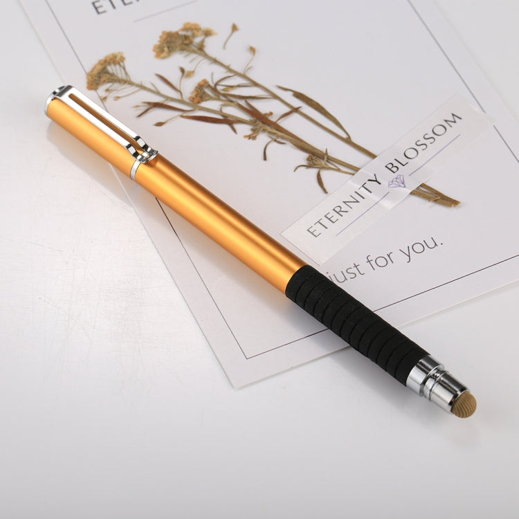 Universal 2 in 1 Multifunction Round Thin Tip Capacitive Touch Screen Stylus Pen, For iPhone, iPad, Samsung, and Other Capacitive Touch Screen Smartphones or Tablet PC(Gold) - free shipping - PMc TechLife - Order now!