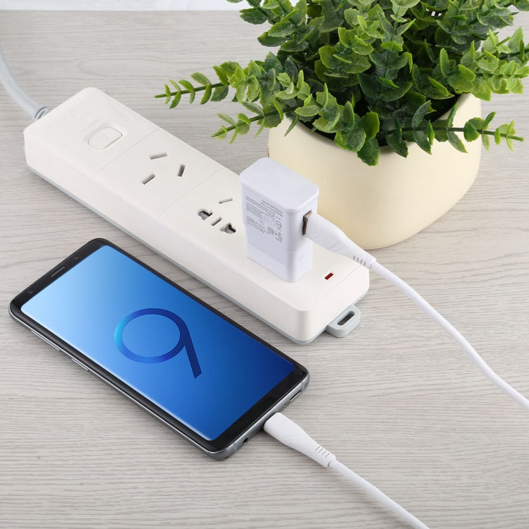 USB 3.0 to USB-C / Type-C Super Fast Charging Data Cable, Cable Length: about 1m (White) - USB-C & Type-C Cable by PMC TechLife | Online Shopping South Africa | PMC TechLife