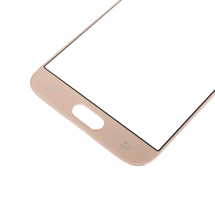 For Galaxy J7 (2017) / J730 Front Screen Outer Glass Lens (Gold) - free shipping - PMc TechLife - Order now!