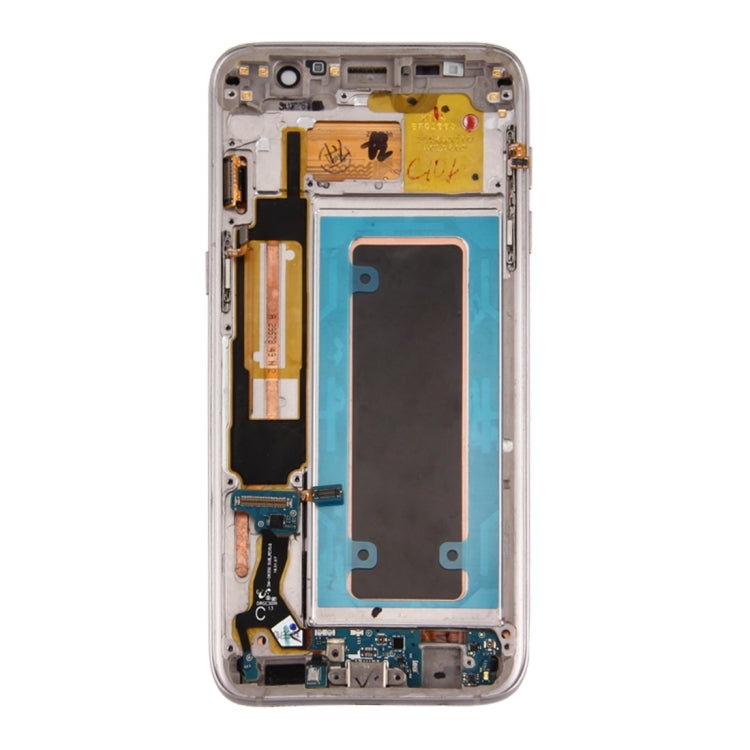Original LCD Screen and Digitizer Full Assembly with Frame & Charging Port Board & Volume Button & Power Button For Galaxy S7 Edge / G935F(Gold) - free shipping - PMc TechLife - Order now!