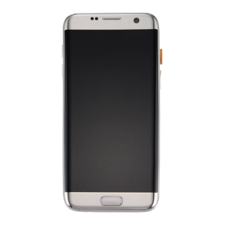 Original LCD Screen and Digitizer Full Assembly with Frame & Charging Port Board & Volume Button & Power Button for Galaxy S7 Edge / G935A(Silver) - free shipping - PMc TechLife - Order now!
