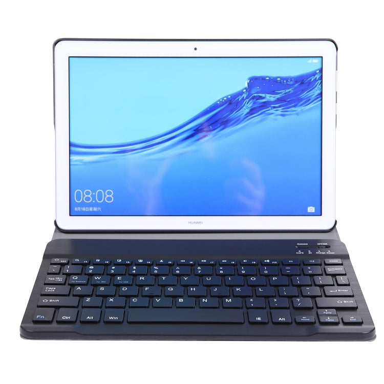 ABS Ultra-thin Split Bluetooth Keyboard Tablet Case for Huawei M5 / C5 10.1 inch, with Bracket Function(Black) - Huawei Keyboard by PMC TechLife | Online Shopping South Africa | PMC TechLife