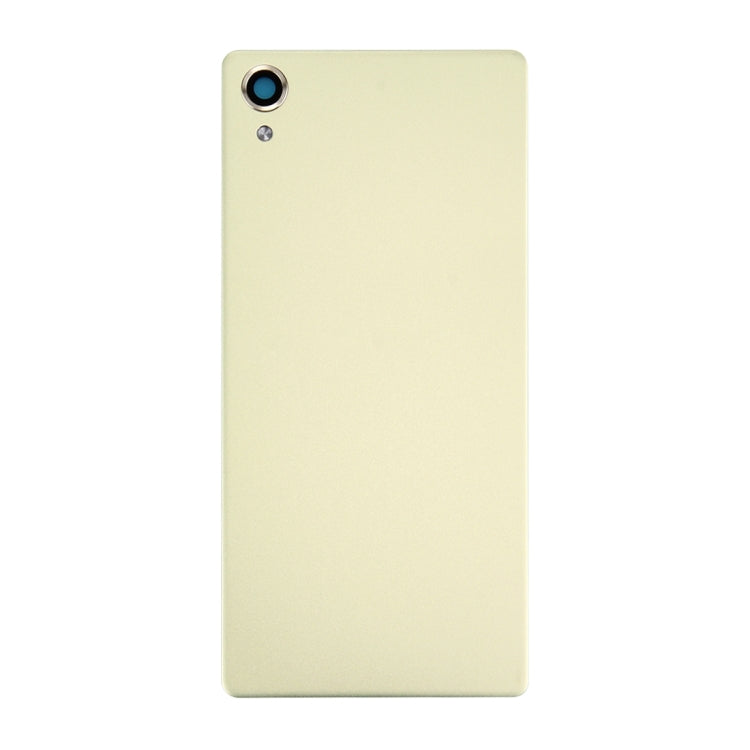 Back Battery Cover for Sony Xperia X (Lime Gold) - Back Cover by PMC Jewellery | Online Shopping South Africa | PMC Jewellery | Buy Now Pay Later Mobicred
