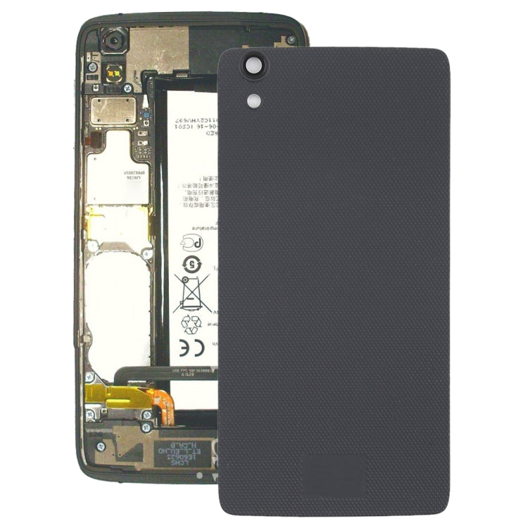 Back Cover with Camera Lens for Blackberry DTEK50(Black) - For BlackBerry by PMC TechLife | Online Shopping South Africa | PMC TechLife | Buy Now Pay Later Mobicred