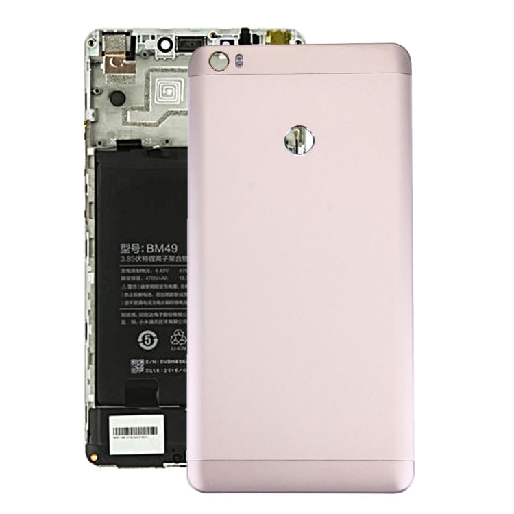 For Xiaomi Mi Max Battery Back Cover (Side Keys not Included)(Gold) - Back Cover by PMC TechLife | Online Shopping South Africa | PMC TechLife | Buy Now Pay Later Mobicred