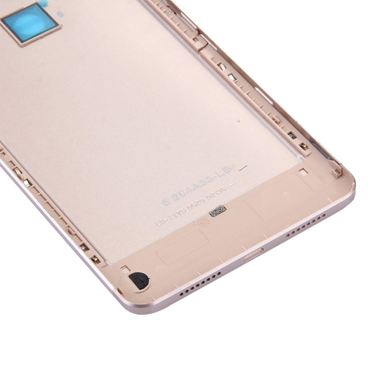 For Xiaomi Mi Max Battery Back Cover (Side Keys not Included)(Gold) - Back Cover by PMC TechLife | Online Shopping South Africa | PMC TechLife | Buy Now Pay Later Mobicred