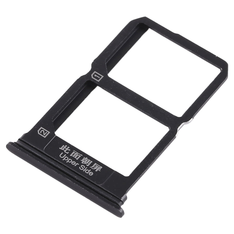 For Vivo X9 2 x SIM Card Tray (Black) - Card Socket by PMc TechLife | Online Shopping South Africa | PMc TechLife | Buy Now Pay Later Mobicred
