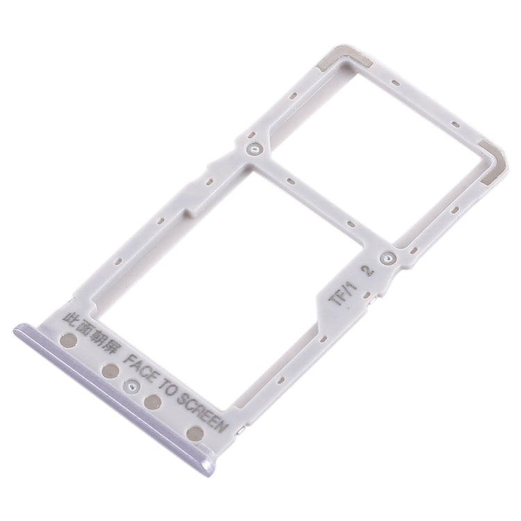 SIM Card Tray + SIM Card Tray / Micro SD Card Tray for Xiaomi Redmi 6 / Redmi 6A(Silver) - Card Tray by PMC TechLife | Online Shopping South Africa | PMC TechLife