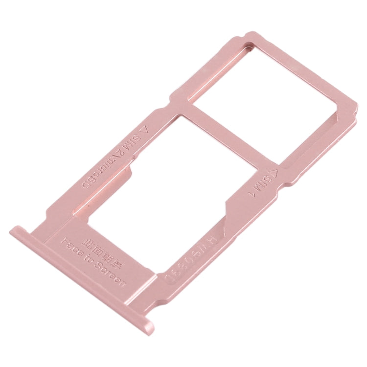 For OPPO R11 SIM Card Tray + SIM Card Tray / Micro SD Card Tray (Rose Gold) - Card Socket by PMc TechLife | Online Shopping South Africa | PMc TechLife | Buy Now Pay Later Mobicred