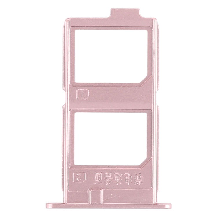 For Vivo X7 Plus 2 x SIM Card Tray (Rose Gold) - Card Socket by PMc TechLife | Online Shopping South Africa | PMc TechLife | Buy Now Pay Later Mobicred