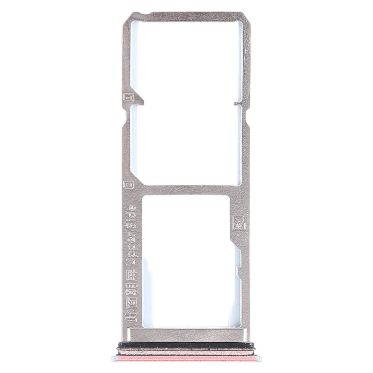 For Vivo Y75 2 x SIM Card Tray + Micro SD Card Tray (Rose Gold) - Card Socket by PMc TechLife | Online Shopping South Africa | PMc TechLife | Buy Now Pay Later Mobicred