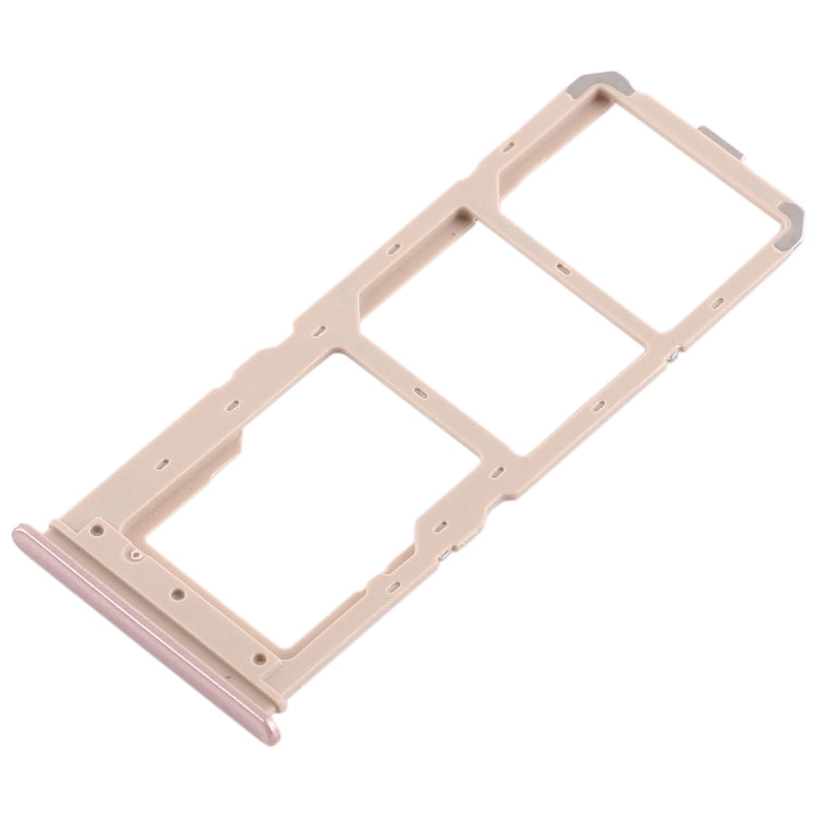 For Vivo Y71 2 x SIM Card Tray + Micro SD Card Tray (Rose Gold) - Card Socket by PMc TechLife | Online Shopping South Africa | PMc TechLife | Buy Now Pay Later Mobicred