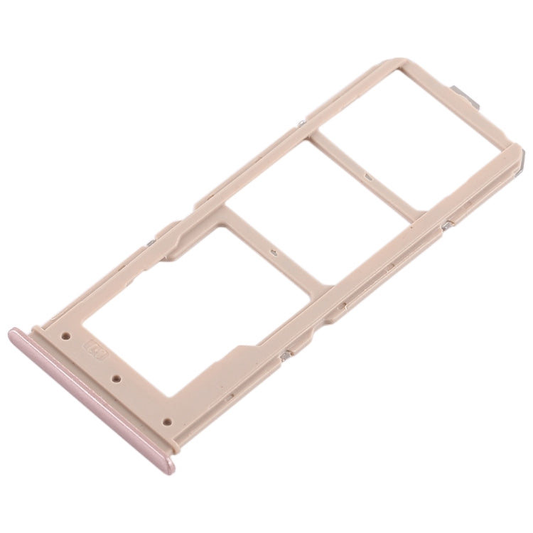 For Vivo Y71 2 x SIM Card Tray + Micro SD Card Tray (Rose Gold) - Card Socket by PMc TechLife | Online Shopping South Africa | PMc TechLife | Buy Now Pay Later Mobicred