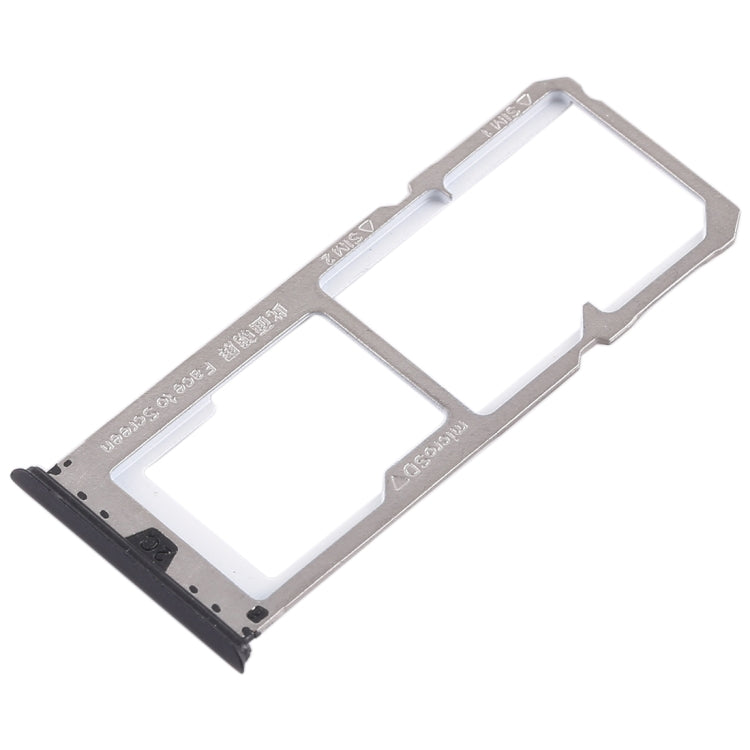 For OPPO A73 / F5 2 x SIM Card Tray + Micro SD Card Tray (Black) - Card Tray by PMC TechLife | Online Shopping South Africa | PMC TechLife | Buy Now Pay Later Mobicred