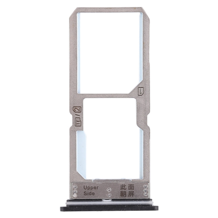 For Vivo Y67 SIM Card Tray + SIM Card Tray / Micro SD Card Tray (Black) - Card Tray by PMc TechLife | Online Shopping South Africa | PMc TechLife | Buy Now Pay Later Mobicred