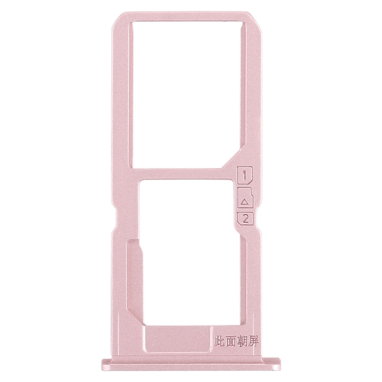 For Vivo V3Max SIM Card Tray + SIM Card Tray / Micro SD Card Tray (Rose Gold) - Card Socket by PMc TechLife | Online Shopping South Africa | PMc TechLife | Buy Now Pay Later Mobicred