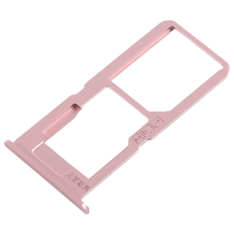 For Vivo V3Max SIM Card Tray + SIM Card Tray / Micro SD Card Tray (Rose Gold) - Card Socket by PMc TechLife | Online Shopping South Africa | PMc TechLife | Buy Now Pay Later Mobicred