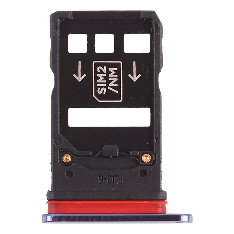 2 x SIM Card Tray for Huawei Mate 20 X (Blue) - Card Socket by PMc TechLife | Online Shopping South Africa | PMc TechLife | Buy Now Pay Later Mobicred