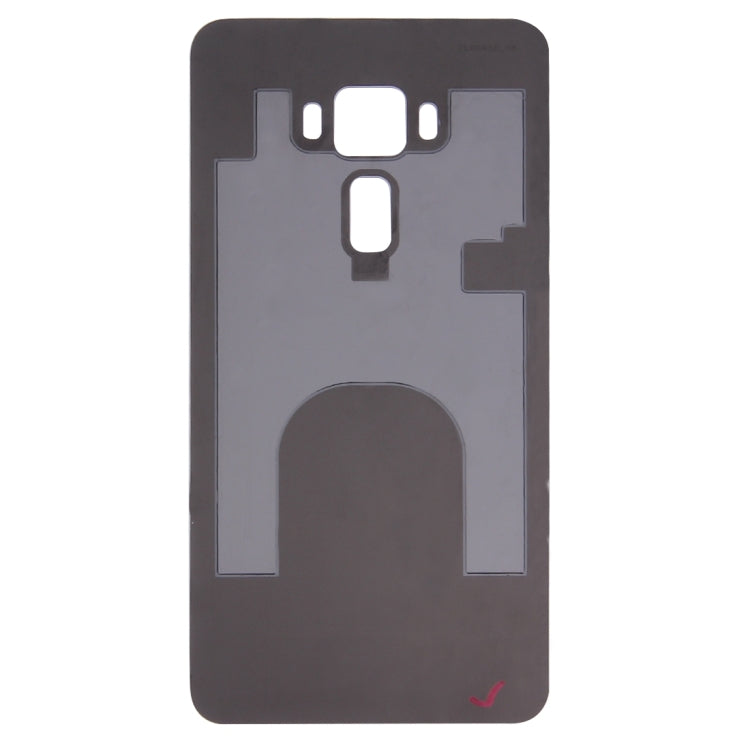 Glass Back Battery Cover for ASUS ZenFone 3 / ZE520KL 5.2 inch(Black) - Back Cover by PMC TechLife | Online Shopping South Africa | PMC TechLife | Buy Now Pay Later Mobicred