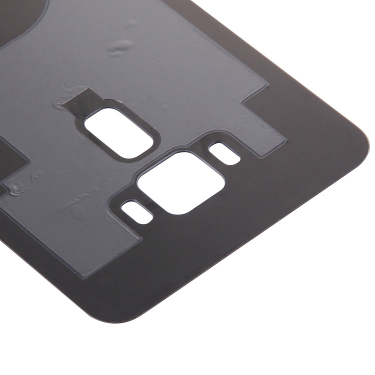 Glass Back Battery Cover for ASUS ZenFone 3 / ZE520KL 5.2 inch(Black) - Back Cover by PMC TechLife | Online Shopping South Africa | PMC TechLife | Buy Now Pay Later Mobicred