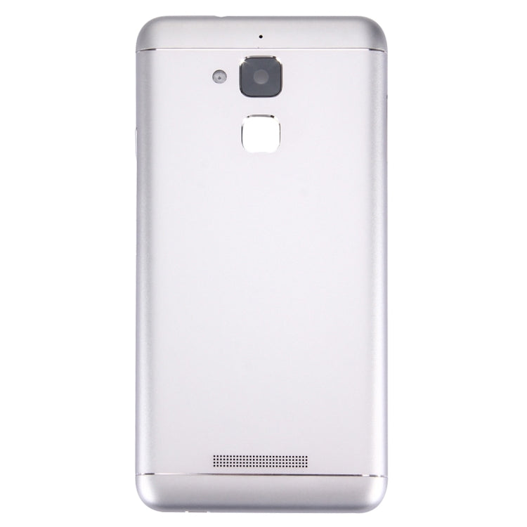Aluminium Alloy Back Battery Cover for ASUS ZenFone 3 Max / ZC520TL(White) - Back Cover by PMC TechLife | Online Shopping South Africa | PMC TechLife | Buy Now Pay Later Mobicred