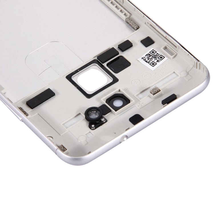 Aluminium Alloy Back Battery Cover for ASUS ZenFone 3 Max / ZC520TL(White) - Back Cover by PMC TechLife | Online Shopping South Africa | PMC TechLife | Buy Now Pay Later Mobicred