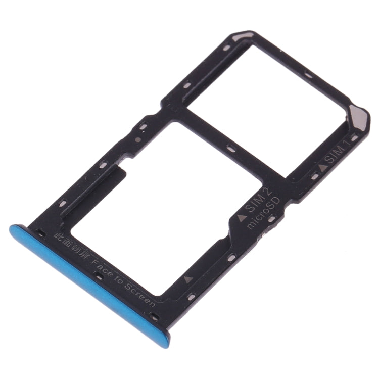 For OPPO A9 SIM Card Tray + SIM Card / Micro SD Card (Green) - Card Socket by PMc TechLife | Online Shopping South Africa | PMc TechLife | Buy Now Pay Later Mobicred