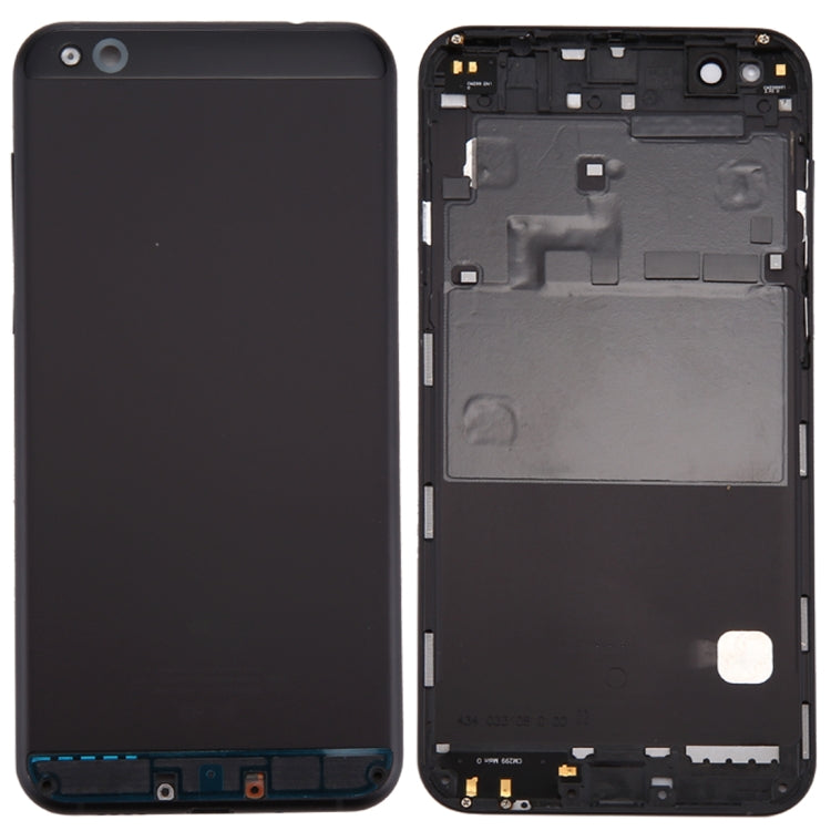 For Xiaomi Mi 5c Battery Back Cover(Black) - Back Cover by PMC TechLife | Online Shopping South Africa | PMC TechLife | Buy Now Pay Later Mobicred