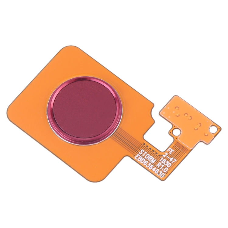 Fingerprint Sensor Flex Cable for LG V40 ThinQ V405QA7 V405 (Red) - For LG by PMC TechLife | Online Shopping South Africa | PMC TechLife | Buy Now Pay Later Mobicred