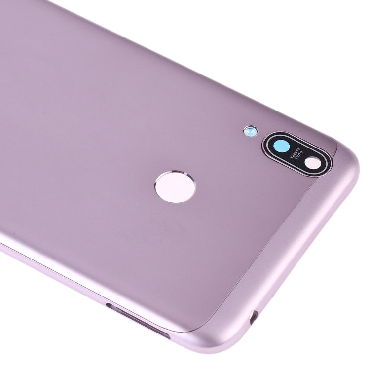 Battery Back Cover with Camera Lens for Asus Zenfone Max M2 ZB633KL ZB632KL(Silver) - Back Cover by PMC TechLife | Online Shopping South Africa | PMC TechLife | Buy Now Pay Later Mobicred