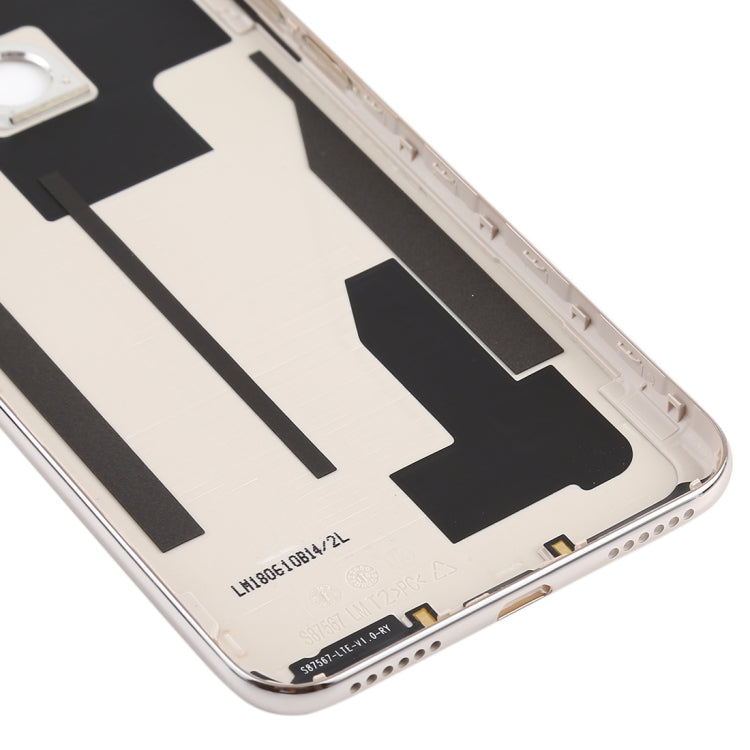 Back Cover with Side Keys & Camera Lens for Huawei Honor Play 7A(Gold) - Back Cover by PMC TechLife | Online Shopping South Africa | PMC TechLife | Buy Now Pay Later Mobicred