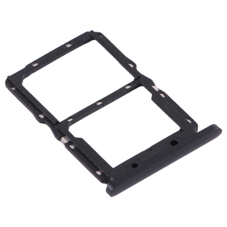 SIM Card Tray + NM Card Tray for Huawei Nova 5 (Black) - free shipping - PMC TechLife - Order now!