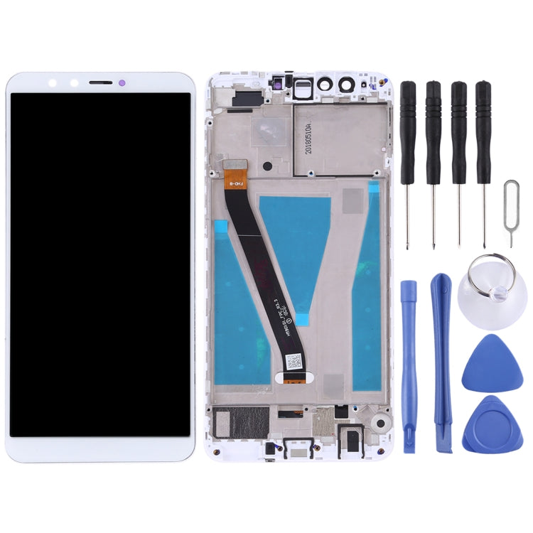 OEM LCD Screen for Huawei Enjoy 8 Plu Digitizer Full Assembly with Frame s(White) - LCD Screen by PMC Jewellery | Online Shopping South Africa | PMC Jewellery | Buy Now Pay Later Mobicred